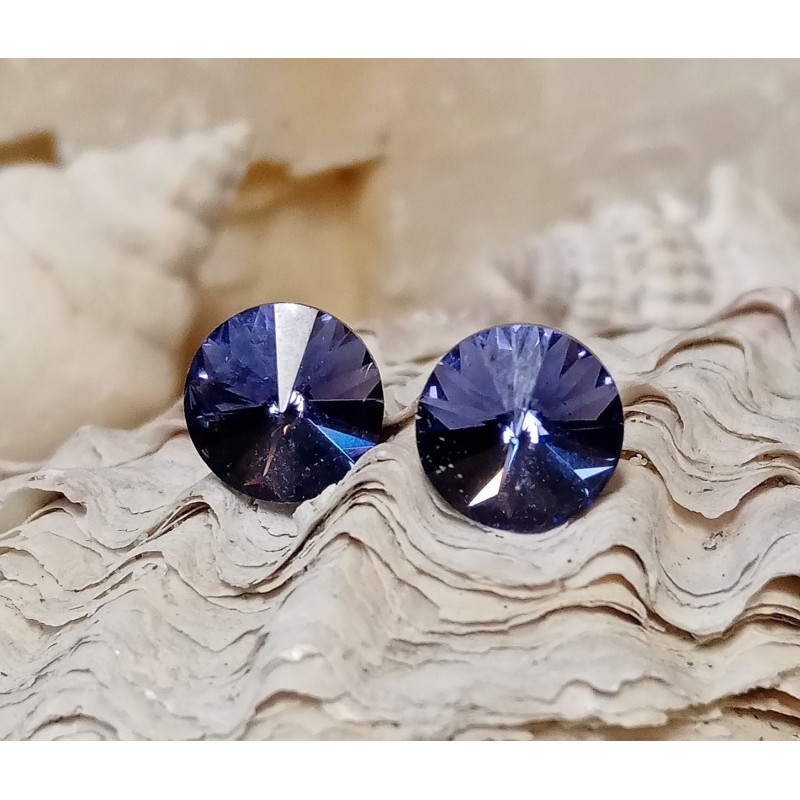 Náušnice puzeta velikost 8mm Swarovski Components