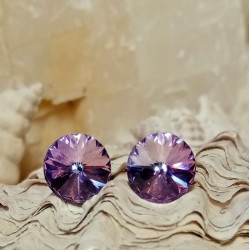 Náušnice puzeta velikost 8mm Swarovski Components