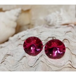 Náušnice puzeta velikost 8mm Swarovski Components