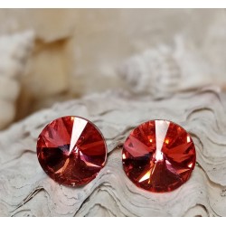 Náušnice puzeta velikost 8mm Swarovski Components