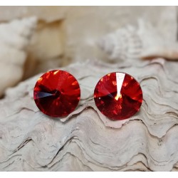 Náušnice puzeta velikost 8mm Swarovski Components