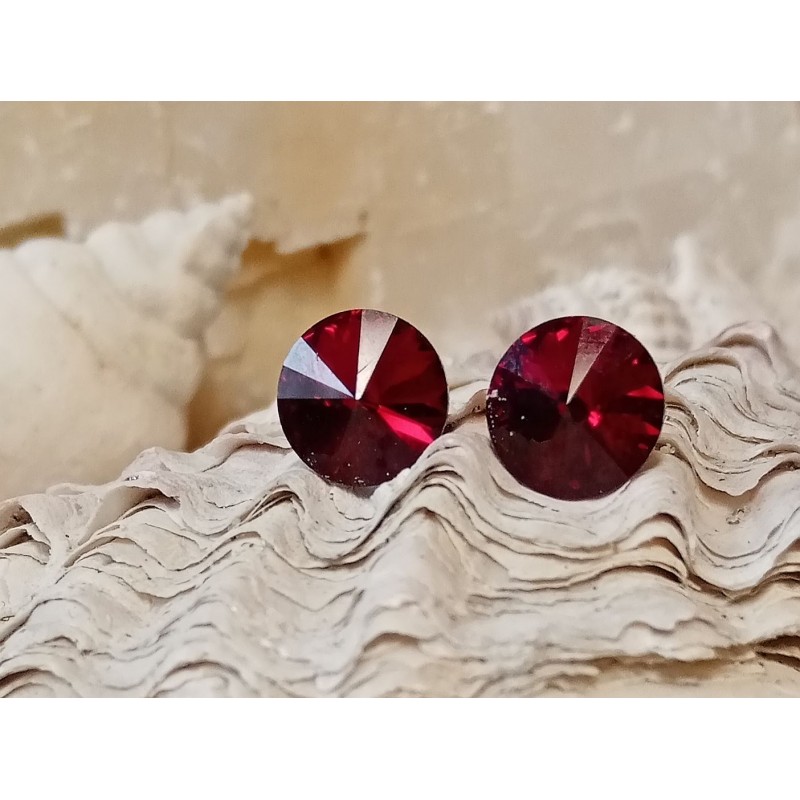 Náušnice puzeta velikost 8mm Swarovski Components