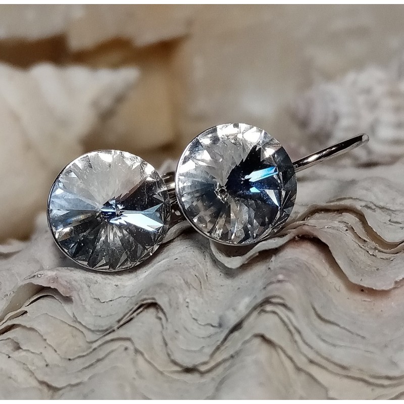 Náušnice závěsná velikost 8mm Swarovski Components