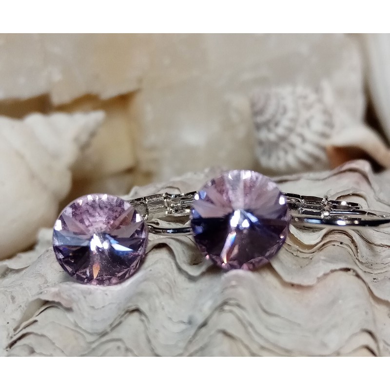 Náušnice závěsná velikost 8mm Swarovski Components