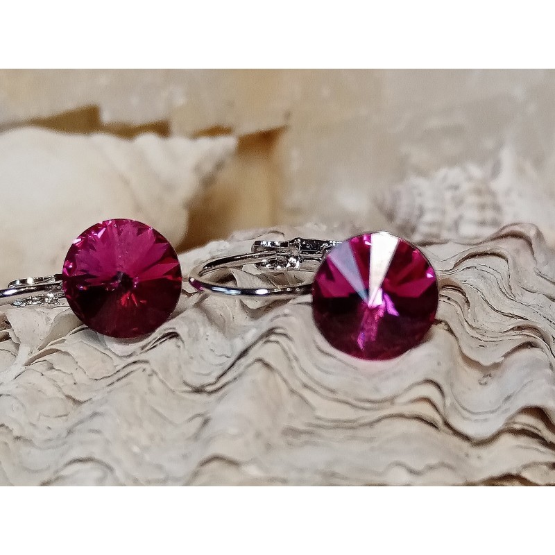 Náušnice závěsná velikost 8mm Swarovski Components