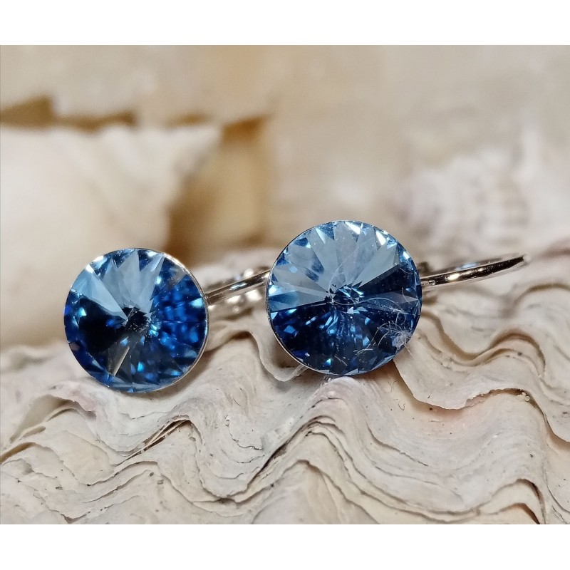 Náušnice závěsná velikost 8mm Swarovski Components