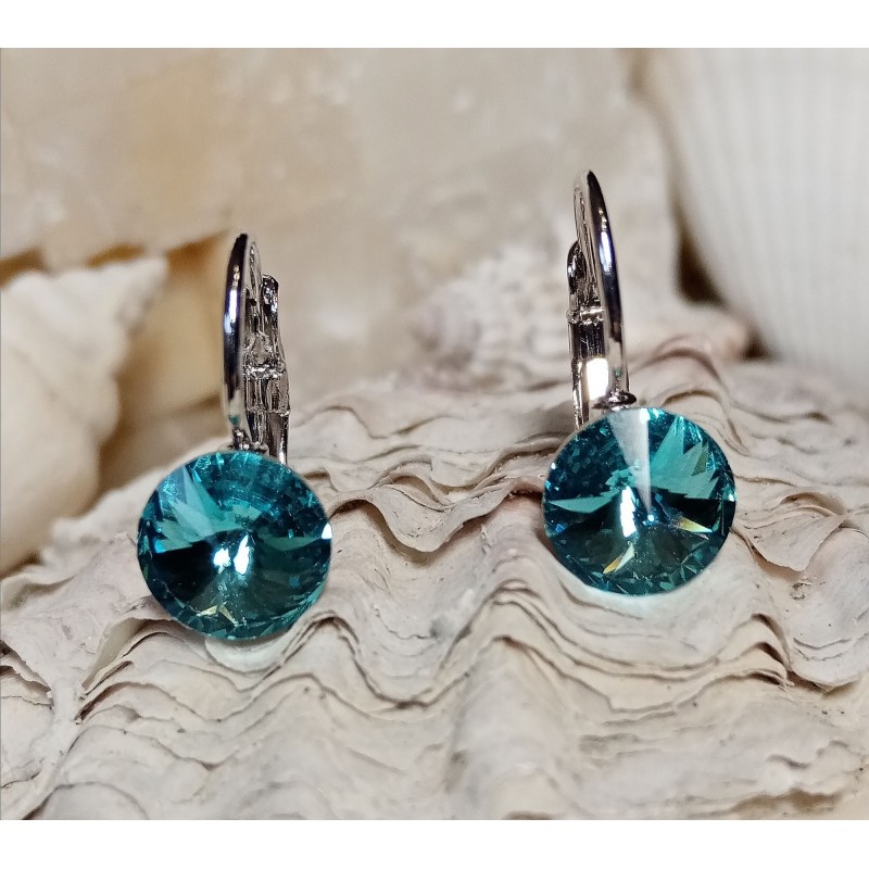 Náušnice závěsná velikost 8mm Swarovski Components