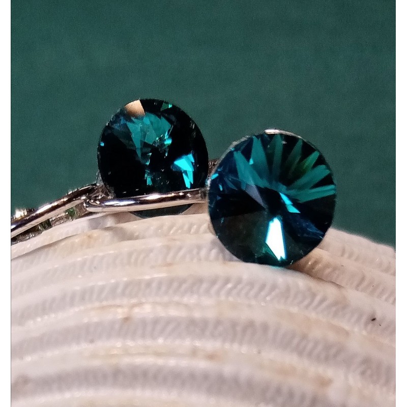 Náušnice závěsná velikost 8mm Swarovski Components