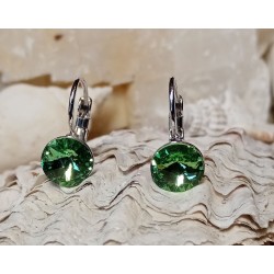 Náušnice závěsná velikost 8mm Swarovski Components