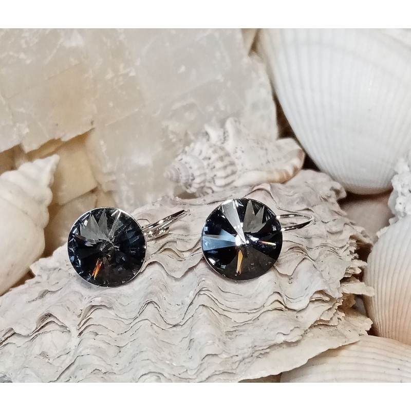 Náušnice závěsná velikost 12mm Swarovski Components