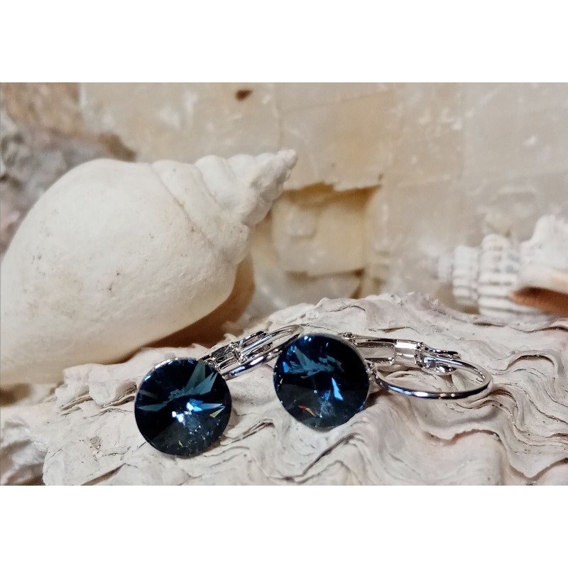 Náušnice závěsná velikost 8mm Swarovski Components