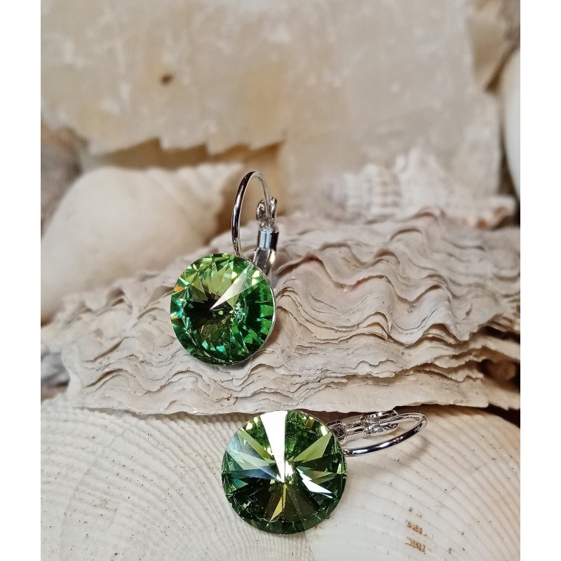 Náušnice závěsná velikost 12mm Swarovski Components