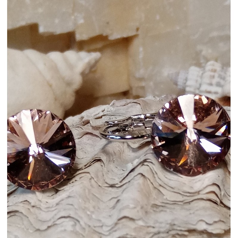 Náušnice závěsná velikost 12mm Swarovski Components