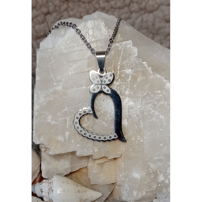 Řetízek ocel -odstín platina