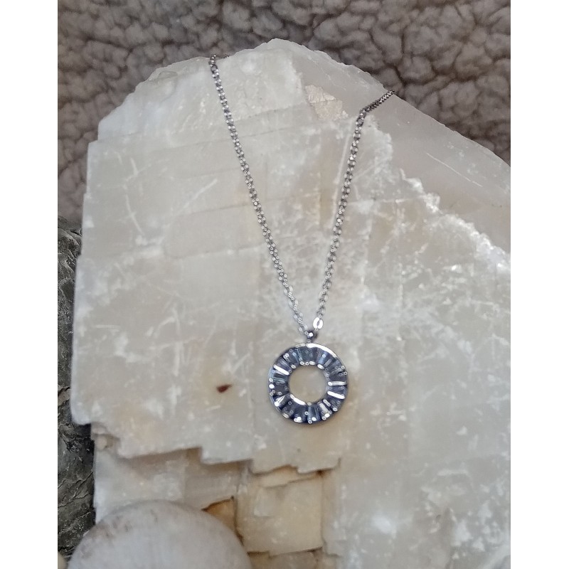 Řetízek ocel -odstín platina