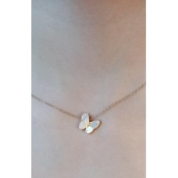 Řetízek ocel -odstín růžové zlato