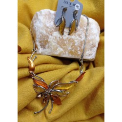 Sada Francie hnědohořticověžlutá