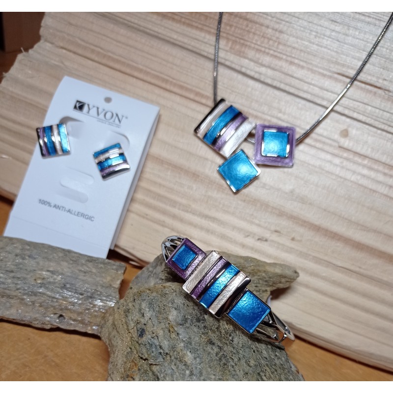 Náhrdelník YVON modrý