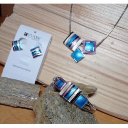 Náhrdelník YVON modrý