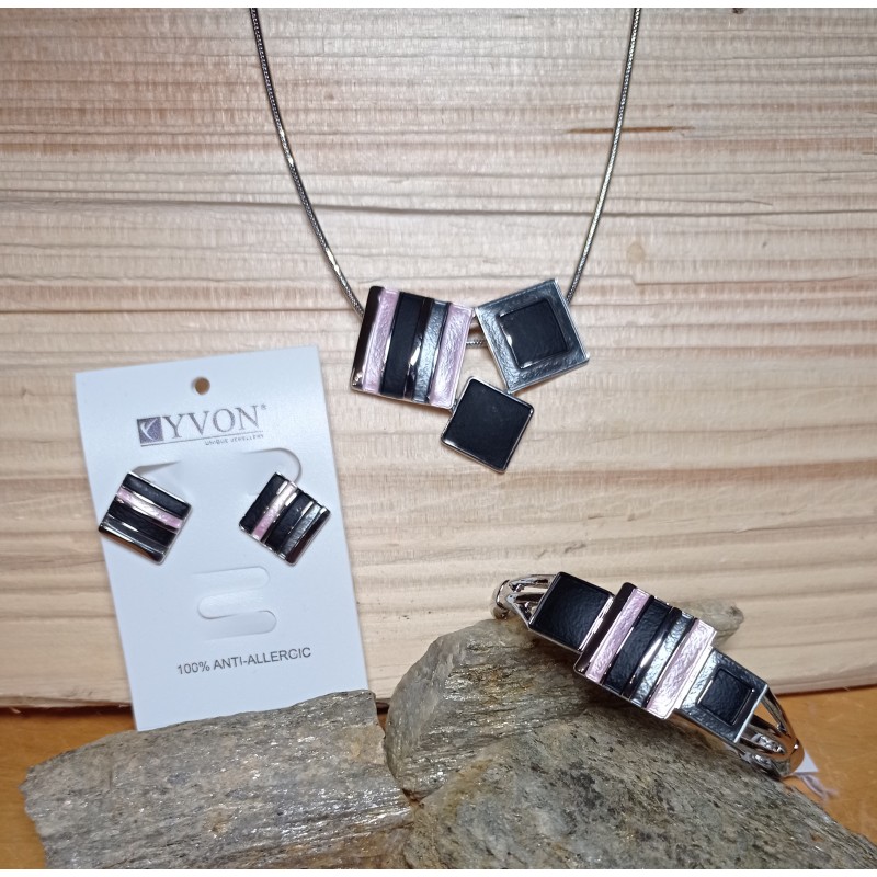 Náhrdelník YVON černý