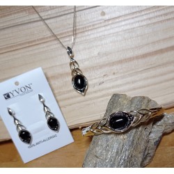 Souprava YVON starozlatý  pokov