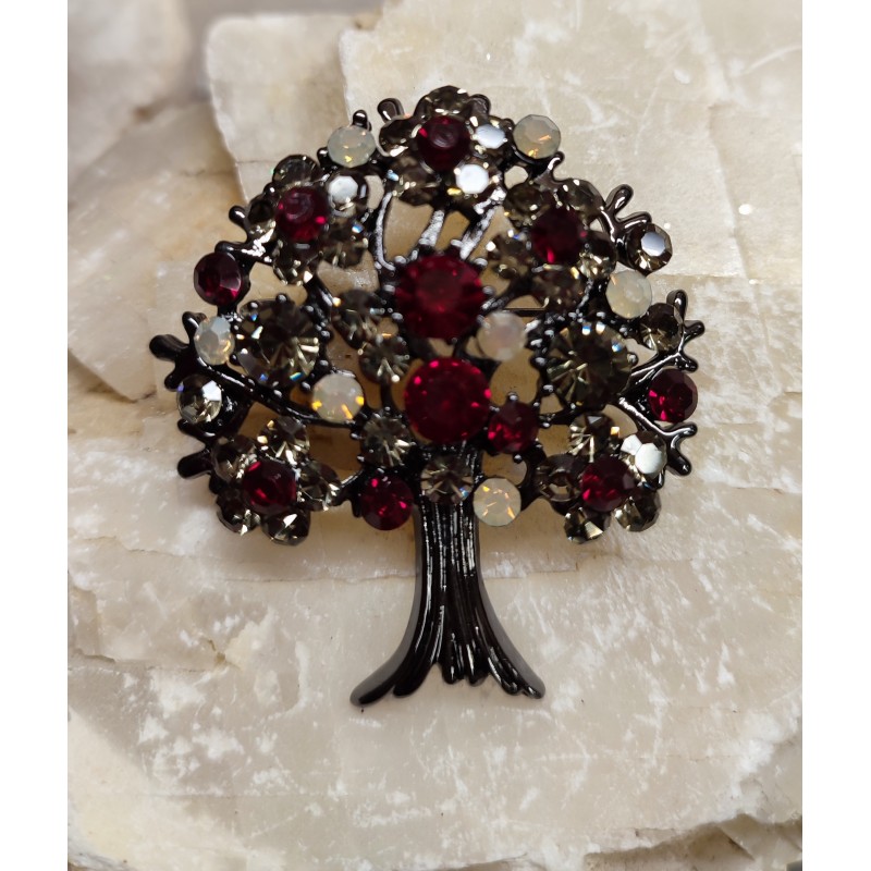 Brož na špendlík-strom života