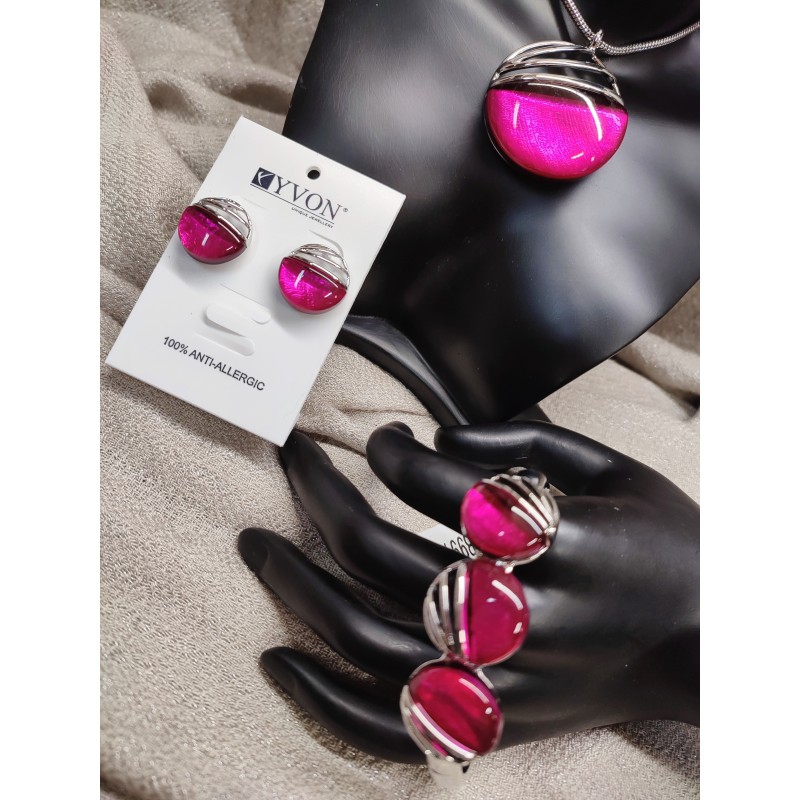 Náramek Yvon růžový