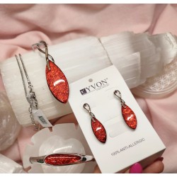 Náhrdelník Yvon červený