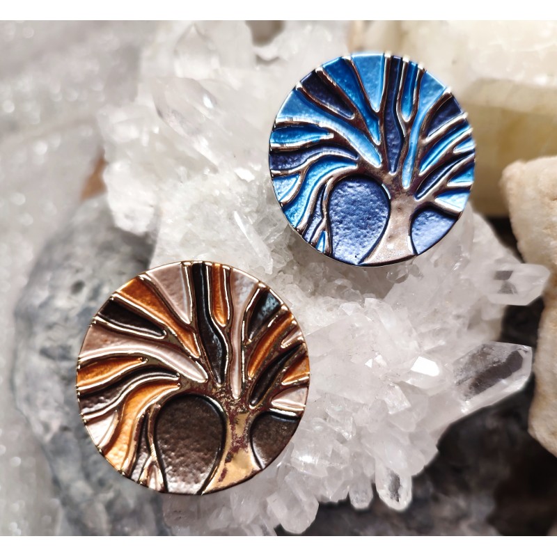 Brož na magnet -strom života menčí