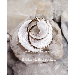 Brož na magnet-zlatý pokov