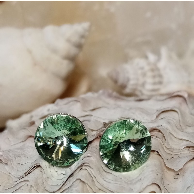 Náušnice puzeta velikost 8mm Swarovski Components