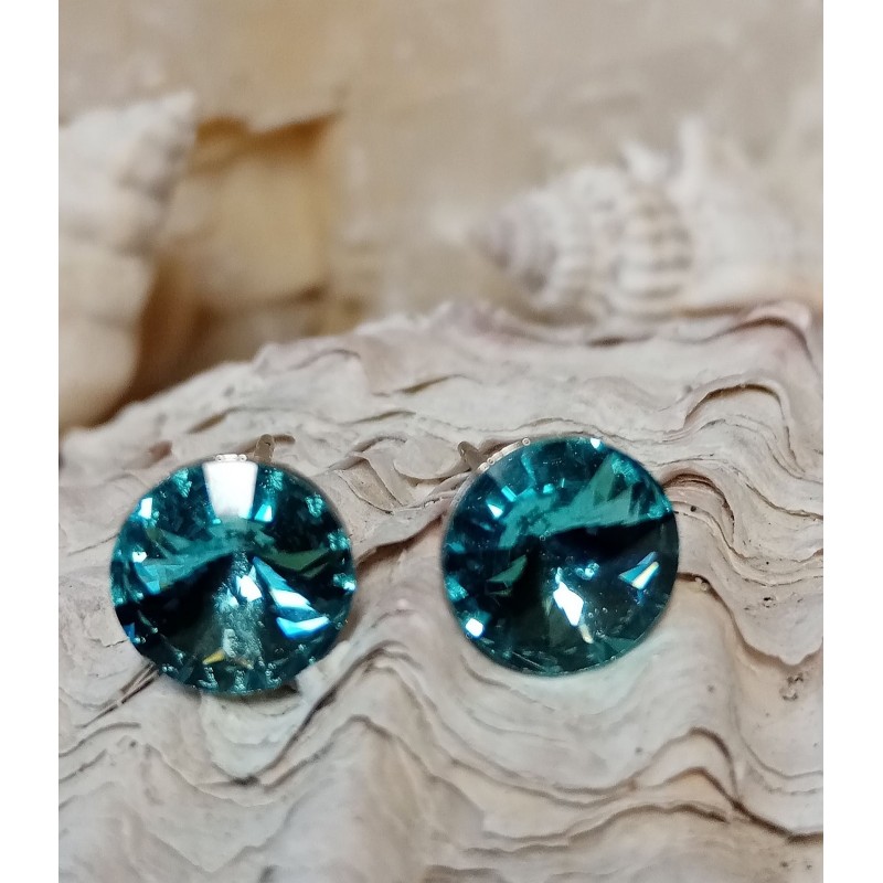 Náušnice puzeta velikost 8mm Swarovski Components